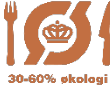30-60% økologi